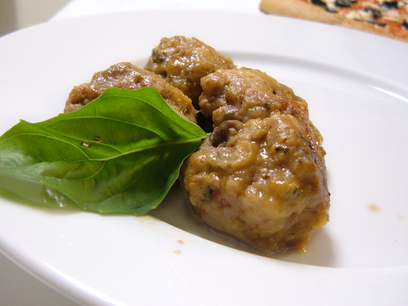Albondigas con Manzanas y Setas Albondigas con Manzanas y Setas