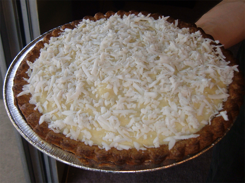 Whole Coconut Cream Pie Whole Coconut Cream Pie