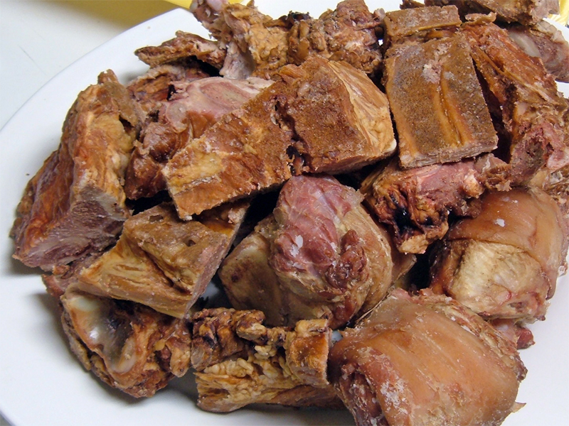 A Jumble of Smoked Ham Neck and Hock A Jumble of Smoked Ham Neck and Hock