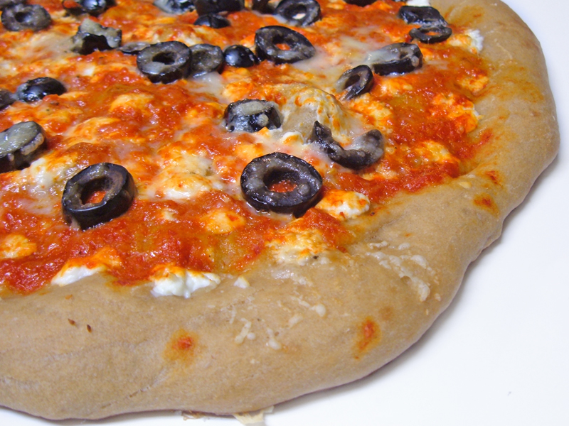 First Piquillo Pepper Pizza Out of the Oven First Piquillo Pepper Pizza Out of the Oven
